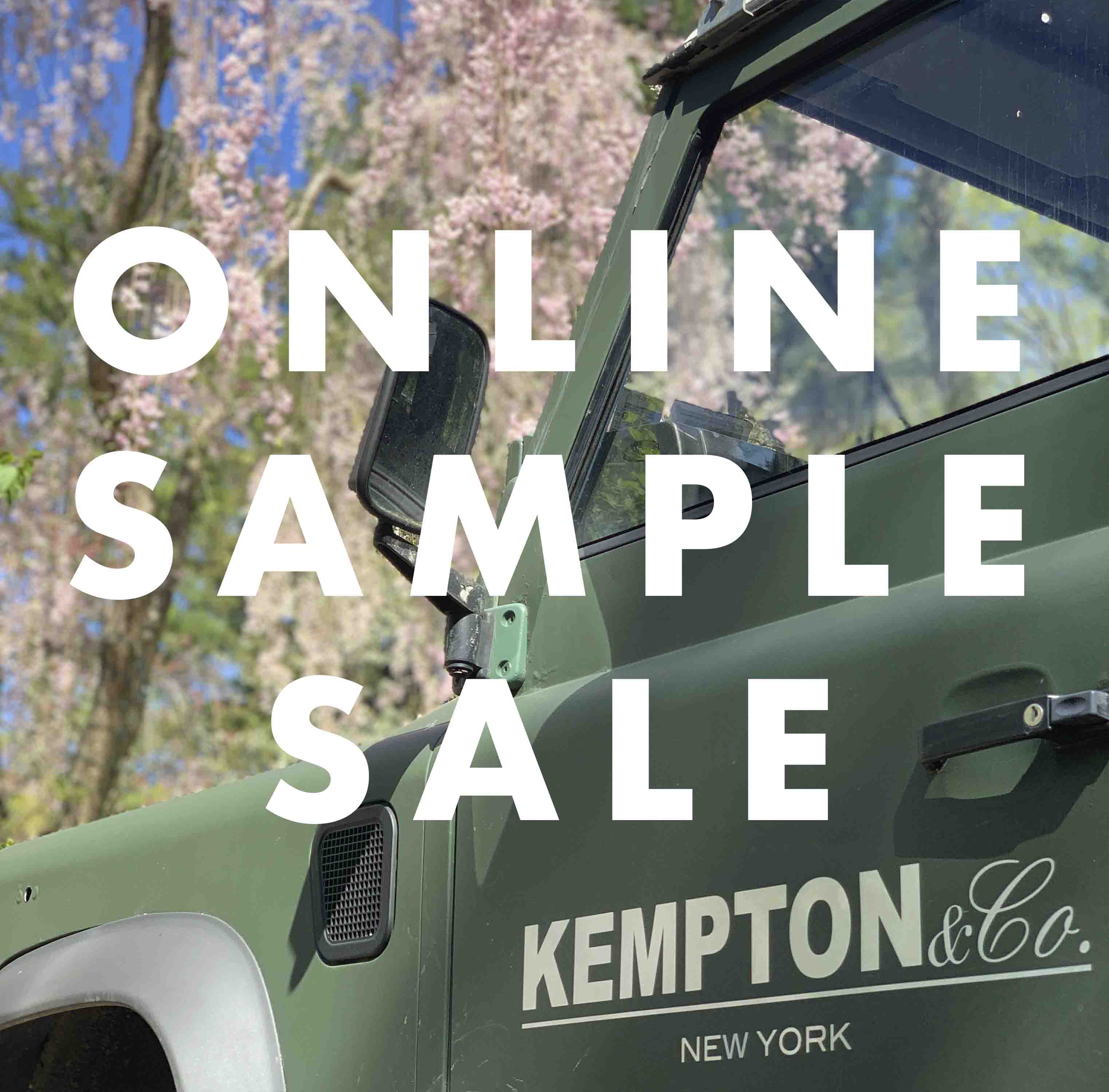 SAMPLE SALE