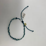 Braid String Bracelet - Blue