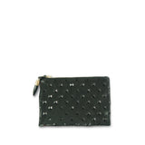 Black Studded Small Pouch