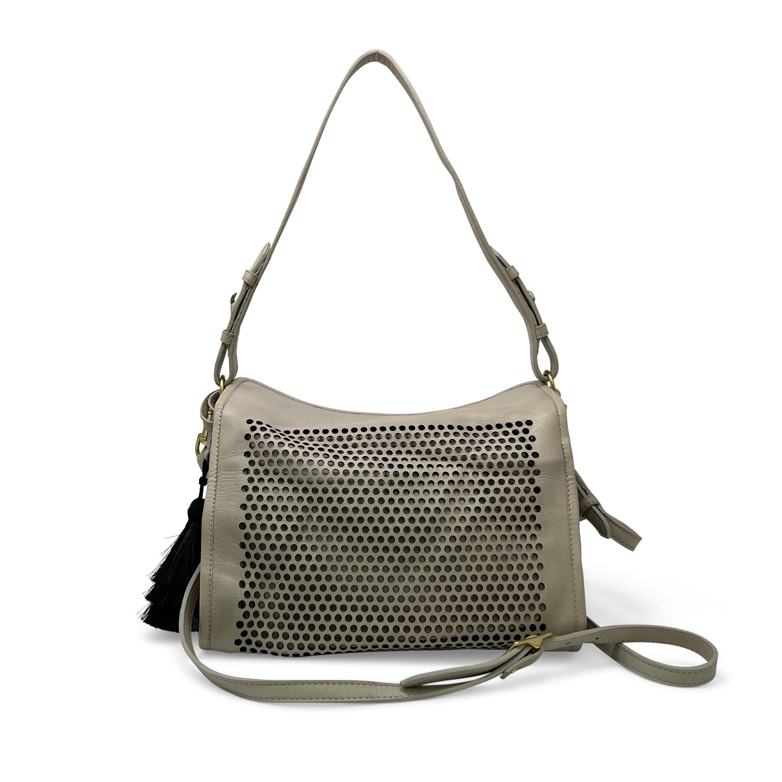 Kempton & Co. Woven Eva Shoulder Bag