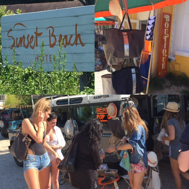 Recap: Pop Up Event at Sunset Beach