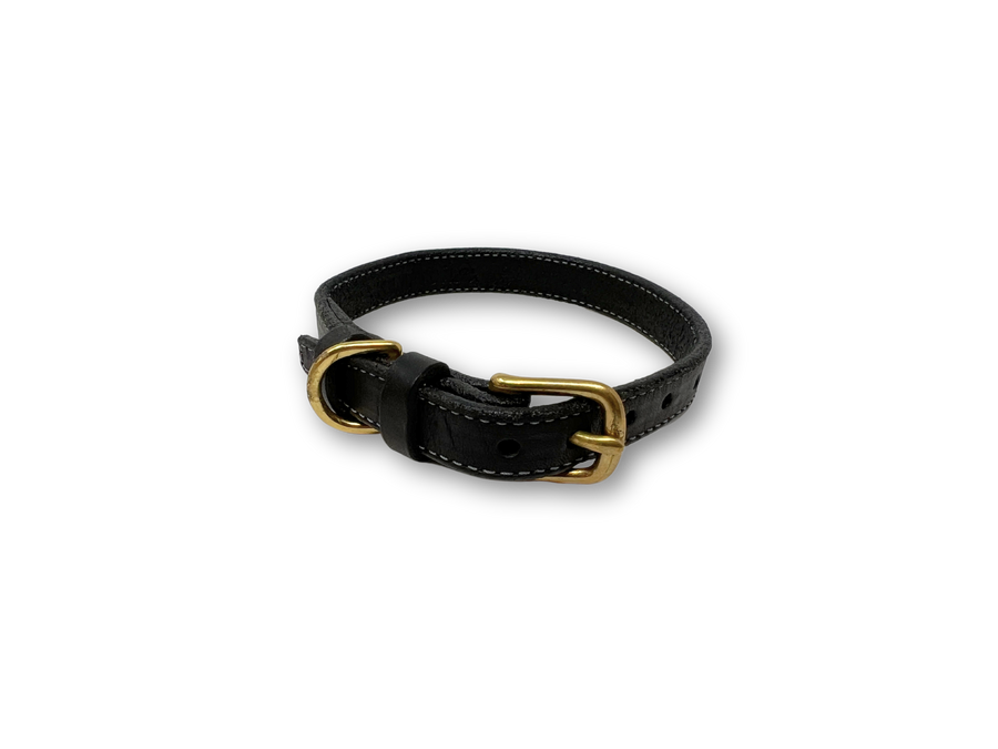 Kempton & Co. Medium Dog Collar - Black