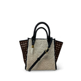 Mini Tote - Leather Rattan PD