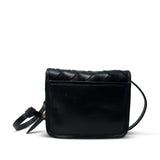 Mini Mia Bag - Black Threaded Weave