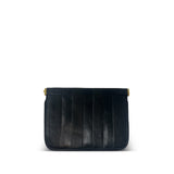 Small Snap Pouch - Black Heat Striped