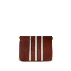 Small Snap Pouch - Burnt Henna Brogue