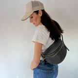 Inez Belt Bag - Gunmetal Geo Sport Perf