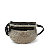 Inez Belt Bag -  Natural Shearling