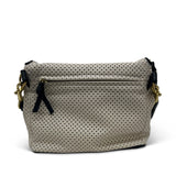 Mini Rough Night - Square Perforated Leather Crossbody