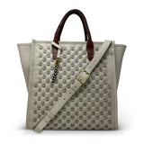 Ballabriggs Tote - Chalk Lazer Criss Cross