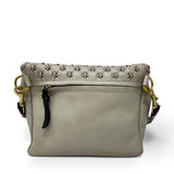 Mini Rough Night Crossbody - Chalk Lazer Criss Cross