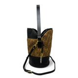 Richmond Bucket Bag - Glazed Raffia