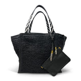 Slim Taunton Tote - Black Mesh