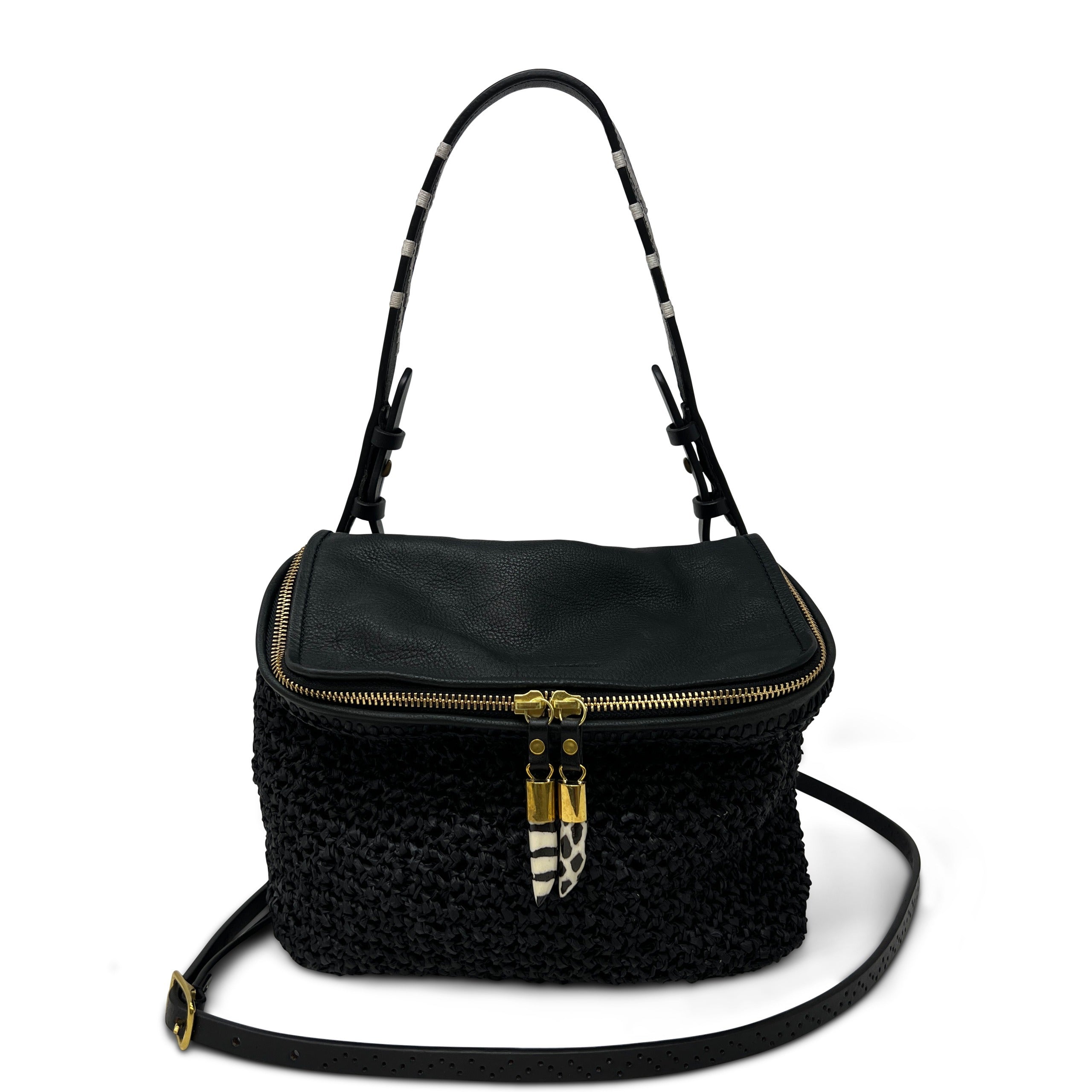 Nottingham Crossbody - Charcoal Gold Camo