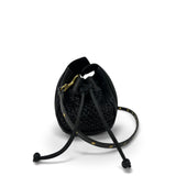 Ascot Crossbody - Black Mesh