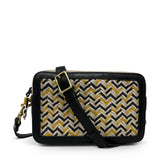 Amberleigh Crossbody - Woven Zigzag