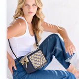 Amberleigh Crossbody - Woven Zigzag