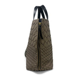 Bantham Tote - Moca Threaded Weave