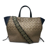 Bantham Tote - Moca Threaded Weave