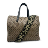 Ella Bag - Moca Threaded Weave