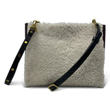 SAMPLE HALWELL SHEARLING  CROSSBODY