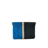 MINI CROCK SEA BLUE  SNAP POUCH