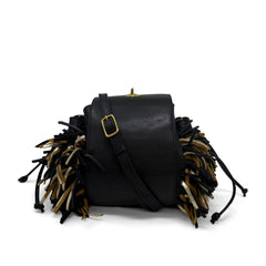 Ascot Crossbody - Metallic Fringe