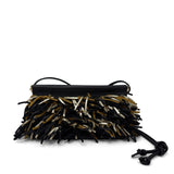 Cheltenham Snap Crossbody Clutch - Metallic Fringe
