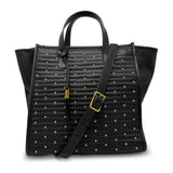 Ballabriggs Tote - Black Quilted Stud