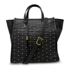 Ballabriggs Tote - Black Quilted Stud