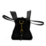 Ella Bag - Black Quilted Stud (Small)