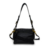 Mini Rough Night Crossbody - Black Quilted Stud