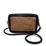 Amberleigh Crossbody - Caramel Shearling