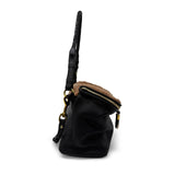 Mini Rough Night Crossbody - Caramel Shearling