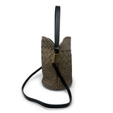 Richmond Bucket Bag - Fog Threaded Weave