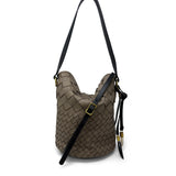 Richmond Bucket Bag - Fog Threaded Weave