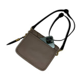 Mini Mia Crossbody - Fog Threaded Weave
