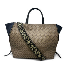 Bantham Tote - Fog Threaded Weave