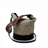 Richmond Bucket Bag - Metallic Linen SAMPLE