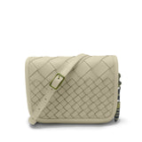 Mini Mia Crossbody - Sand Threaded Weave Crossbody