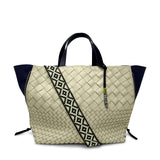 Bantham Tote - Sand Threaded Weave