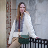 Mini Windbourne Crossbody - Olive Suede
