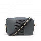 Amberleigh Crossbody - Graphite Perf Stripe