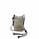Mini Phone Sling - Natural Shearling
