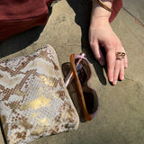 Small Fold Pouch - Luxe Cobra