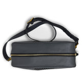 Amberleigh Crossbody - Graphite Perf Stripe