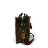 474 Holdall - Olive Suede