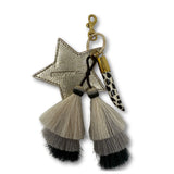 Shooting Star Bag Charm - Gold