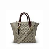 Mini Tote - Chalk Lazer Criss Cross SAMPLE