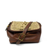 Mini Rough Night Crossbody - Aran Raffia SAMPLE